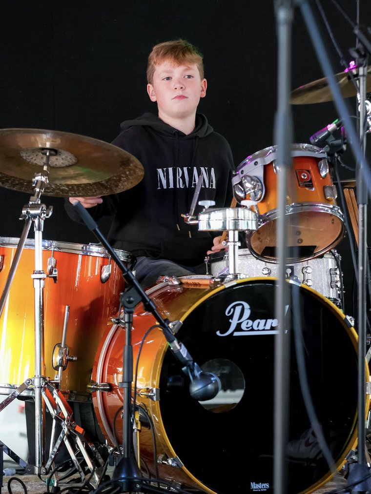 Evan – Drums